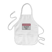 DANGER:  My favortie question is 'Why?' aprons