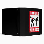 Danger Ninjas 3 Ring Binder