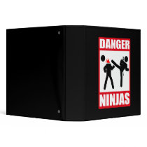 Danger Ninjas 3 Ring Binder