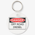 DANGER OFF ROAD DIESEL keychains by baxiemur DANGER OFF ROAD DIESEL keychains