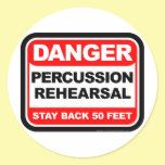 Danger Percussion Rehearsal