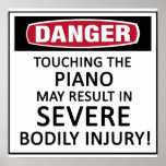 Danger Piano posters