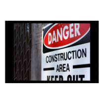 Danger! posters