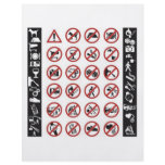 Danger Signs (3) Full Color Flyer