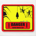 Danger: Spider Queen Mousepad