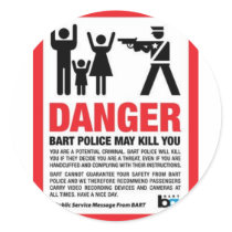 DANGER stickers