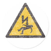 Danger Stickers by Darklanser Danger Stickers