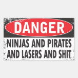 DANGER! Stickers