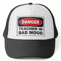 Danger Teacher- Bad Mood hats