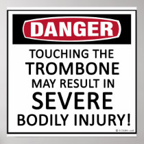 Danger Trombone Posters