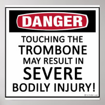 Danger Trombone Poster