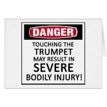 Danger Trumpet Card