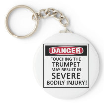 Danger Trumpet Keychains