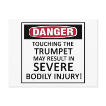 Danger Trumpet Post Card