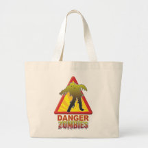Danger Zombies! Canvas Bags