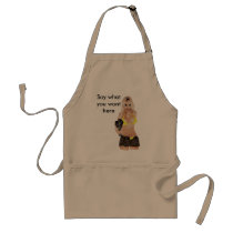 Dangerous Blonde - Femme Fatale Apron
