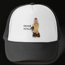 Dangerous Blonde - Femme Fatale Hat