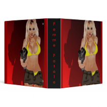 Dangerous Blonde - Shadow Femme Fatale Binder by uniqueandkinky Dangerous Blonde - Shadow Femme Fatale Binder