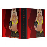 Dangerous Blonde - Shadow Femme Fatale Binder