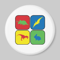 Dangerous Creatures Pop Art magnets