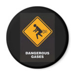 Dangerous Gases magnets