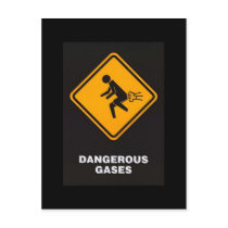 Dangerous Gases postcards
