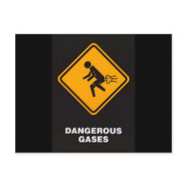 Dangerous Gases postcards