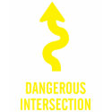 Dangerous intersection T-Shirt