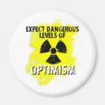 dangerous Optimism Refrigerator Magnets