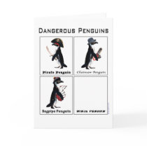dangerous penguins card