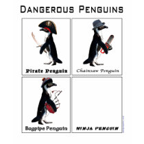 dangerous penguins t-shirts by pengcognito dangerous penguins t-shirts