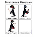 dangerous penguins t-shirts by pengcognito dangerous penguins t-shirts