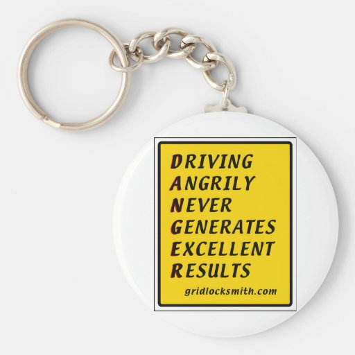 DANGERsign Key Chain