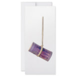 Dangling Canadian dollar Customized Rack Card