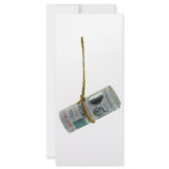 Dangling Singapore dollar Full Color Rack Card
