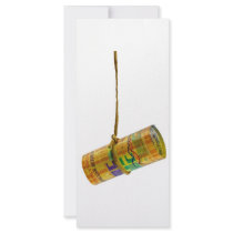 Dangling Swiss Franc Rack Card