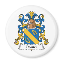 Daniel Family Crest magnets by coatsofarms Daniel Family Crest magnets