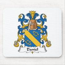 Daniel Family Crest Mousepad