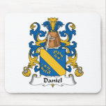 Daniel Family Crest Mouse Mat