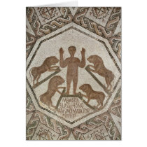 Daniel in the Lions' Den Greeting Cards