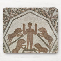 Daniel in the Lions' Den Mouse Pads