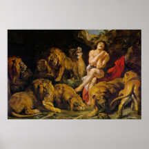 Daniel in the Lion's Den Posters
