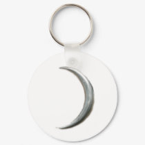 Daniel Moon Charm Keychain
