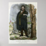 Daniel O'Connell Portrait by Hoffy Poster