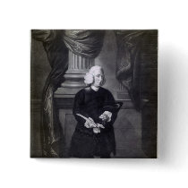 Daniel Race, engraved by James Watson, 1773 Pinback Button