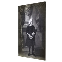 Daniel Race, engraved by James Watson, 1773 Stretched Canvas Print