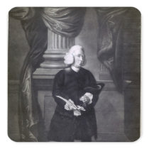 Daniel Race, engraved by James Watson, 1773 Square Sticker