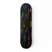 Daniel Text Design I Skateboard by SjStevenson Daniel Text Design I Skateboard
