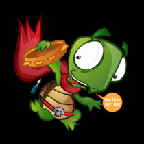 Daniel The Turtle t-shirts