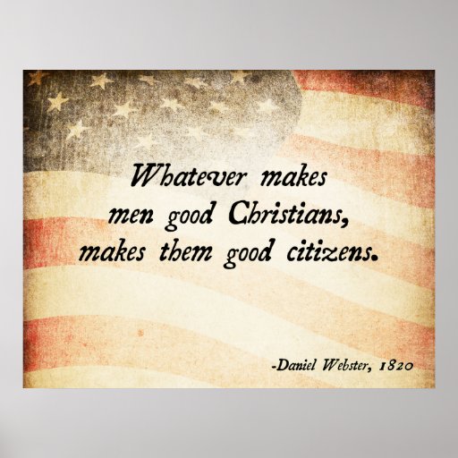 Daniel Webster Christian Posters
